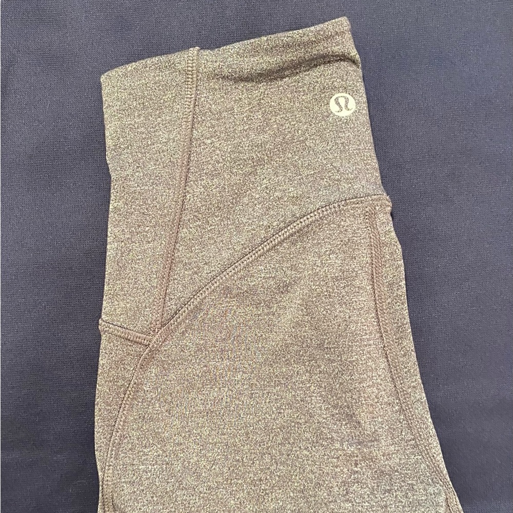 Lululemon Align Leggings 25” heathered graphite grey